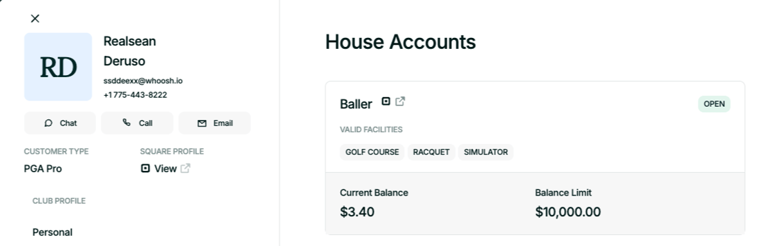 House Accounts 