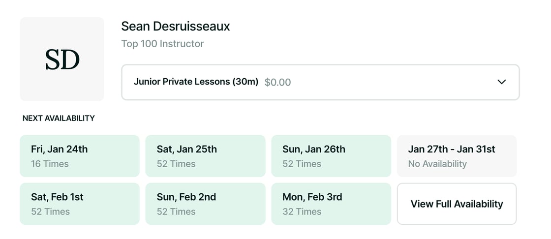 Lessons