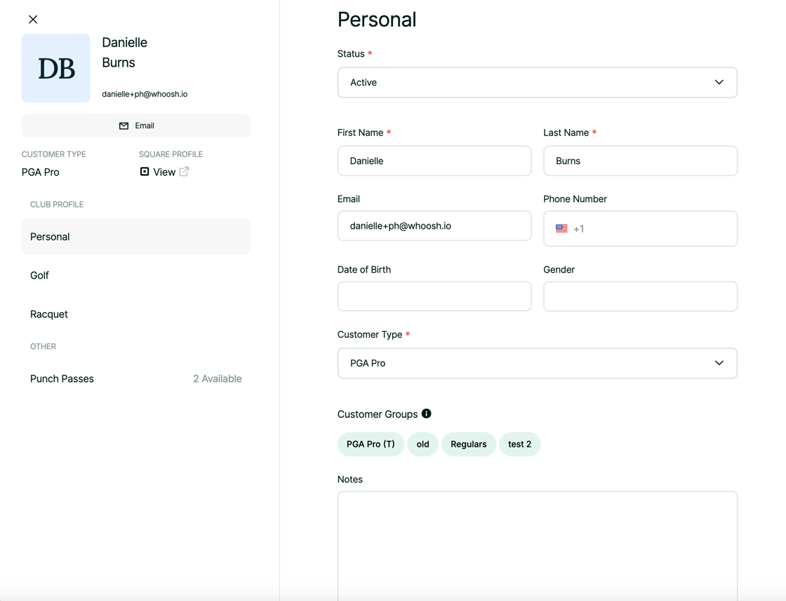 Customer Profiles