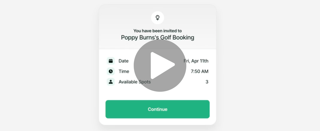 Join a Booking